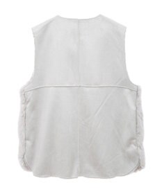 CRAFT STANDARD BOUTIQUE エコファー×ムートンチュニックベスト