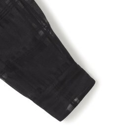 ICB 【洗える】シアードビーチェックブルゾン