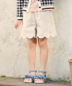 ANY KIDS 裾 スカラップ パンツ