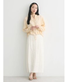 earth music&ecology カフタンフリルブラウス