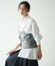 #Newans ビスチェレイヤーシャツ