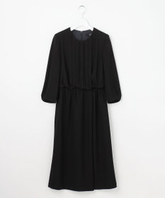 自由区 FORMAL ストレッチ梨地バックサテン　ジャケット＋ワンピース