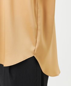 23区 S 【R(アール)】トリアセサテン フリルスリーブ ブラウス