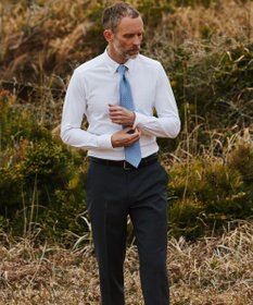 GOTAIRIKU 【吸水速乾】クールマックス鹿の子 ビズシャツ_ボタンダウン