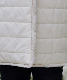 Tiaclasse 【2WAY】エコファーキルティングリバーシブルコート