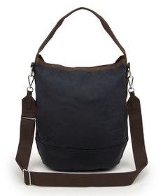 LeSportsac CONVERTIBLE BUCKET BAG/ディープシー/ダークチョコレート
