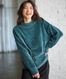 ANY モールニットプルオーバー