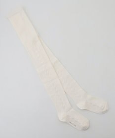 ANY KIDS ジャガードリボン柄タイツ