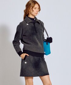 PW CIRCULUS 【手洗い洗濯可】 【WOMEN】グラデーションニットスカート ゴルフ レディース