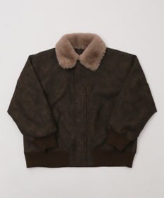 WEGO 【ユニセックス着用ITEM/MLサイズ展開】PU2WAYフライトブルゾン