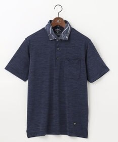 JOSEPH ABBOUD MOUNTAIN 【UNISEX】接触冷感 クールスキンガードポロシャツ