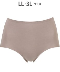 Wing ショーツ やさしい肌あたり ズレ上がりにくい しめつけにくい 【綿の贅沢 フラットショーツ】 はきこみ丈ふかめ 3Lまで対応 大きいサイズ EC3100 ウイング／ワコール