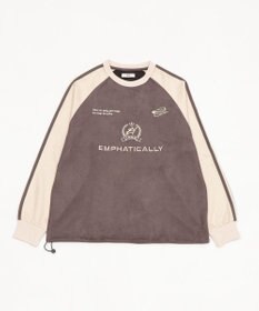 WEGO 【ユニセックス着用ITEM】フェイクスウェードゲームプルオーバー