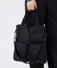 LeSportsac CARGO N/S TOTE/リサイクルドブラックJP