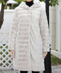 Tiaclasse 【2WAY】エコファーキルティングリバーシブルコート