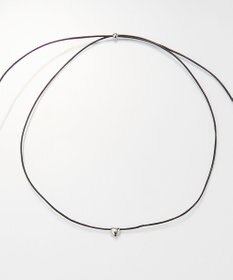 Phoebe プランプハートコードチョーカーネックレス