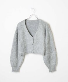 WEGO ファータッチニットショートカーデ