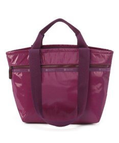 LeSportsac TWO HANDLE ZIP TOTE/パープルベリーシャイン