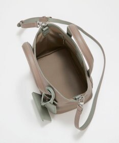 TOPKAPI 【Breath TOPKAPI】DUAL デュアル シュリンクレザー バイカラー トートバッグ チャーム付き