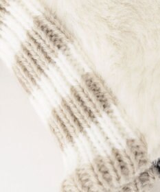 23区GOLF 【雑貨】ファー×ボーダー パターカバー