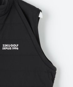 23区GOLF 【MEN/キングサイズ】【防風/撥水/ストレッチ】【袖取り外しで2WAY】キルティング ブルゾン