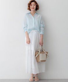 23区 【先行予約】LIBECOリネン ベーシック シャツ