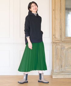 ANY 【14色展開/洗える】ウーリッシュ プリーツスカート