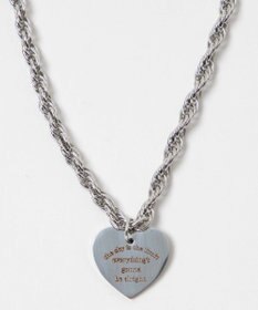 WEGO Lヘビーチェーンモチーフネックレス