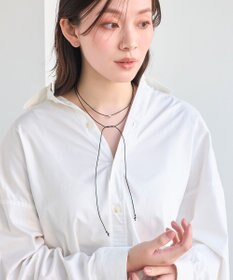 Phoebe プランプハートコードチョーカーネックレス