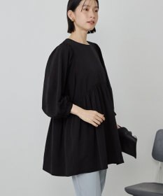 AMERICAN HOLIC DOTジャガードティアードブラウス