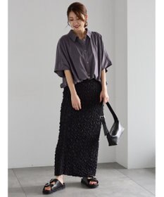 Te chichi ピーチショートシャツ