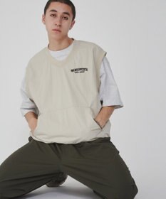 WEGO ナイロンVネックベスト