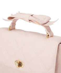 Maison de FLEUR キルティングフラップバッグ