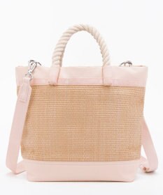 LeSportsac TOP HANDLE CROSSBODY/ピーチブラッシュラフィア