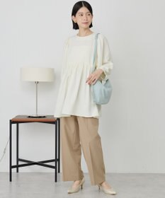 AMERICAN HOLIC DOTジャガードティアードブラウス