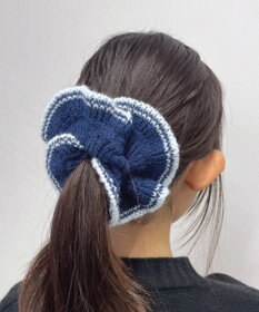 WEGO Lパイピングニットシュシュ