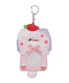 WEGO もぐもぐフードアニマルカードホルダーリールキーホルダー