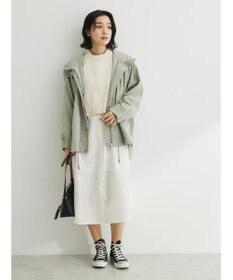 Green Parks ＳＥＴ２点　ニットベスト＋シャツワンピース