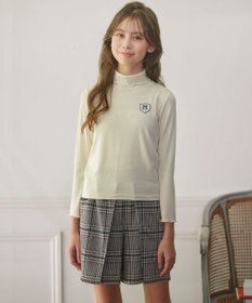 組曲 KIDS 【150-160㎝】レディチェック キュロット