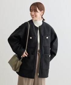 Green Parks ノーカラーＺＩＰジャコット