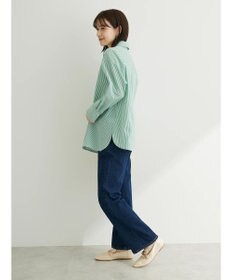 Green Parks ・ＥＬＥＮＣＡＲＥ　ＤＵＥ　パールボタンシャツチュニック