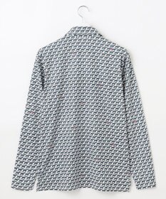 23区GOLF 【MEN】【吸水速乾/UVカット】ハウンドトゥース柄シャツ