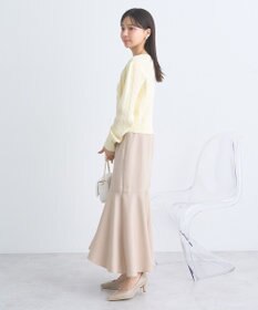 earth music&ecology ミニケーブルコンパクトカーディガン