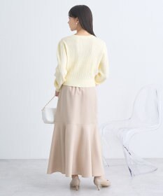 earth music&ecology ミニケーブルコンパクトカーディガン