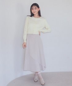 earth music&ecology ミニケーブルコンパクトカーディガン