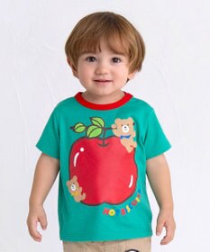 MIKI HOUSE HOT BISCUITS 【80-120cm】 フルーツモチーフ 半袖Tシャツ