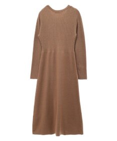 earth music&ecology ＳＥＴ２点ＺＩＰベスト＋ニットワンピース