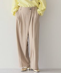 AMERICAN HOLIC イージーケアラップ風パンツ