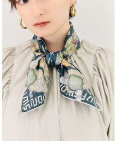 MOONBAT SWASH LONDON 大判シルクツイルスカーフ Trifle 68×68cm 日本製