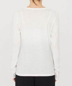 uncrave アルビニスタシフォン ボートネック カットソー（uncrave STANDARD）